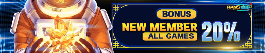 BONUS NEW MEMBER 20%