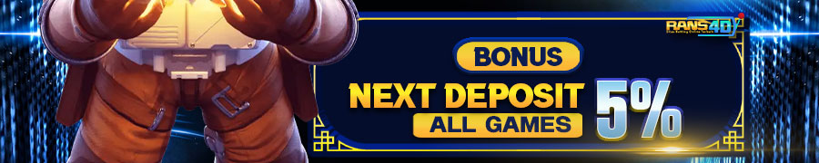 BONUS DEPOSIT 5% SETIAP DEPOSIT