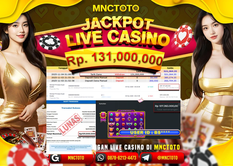 MNCTOTO JAKCPOT TOGEL HONGKONG POOL Rp.90.000.000,- LUNAS