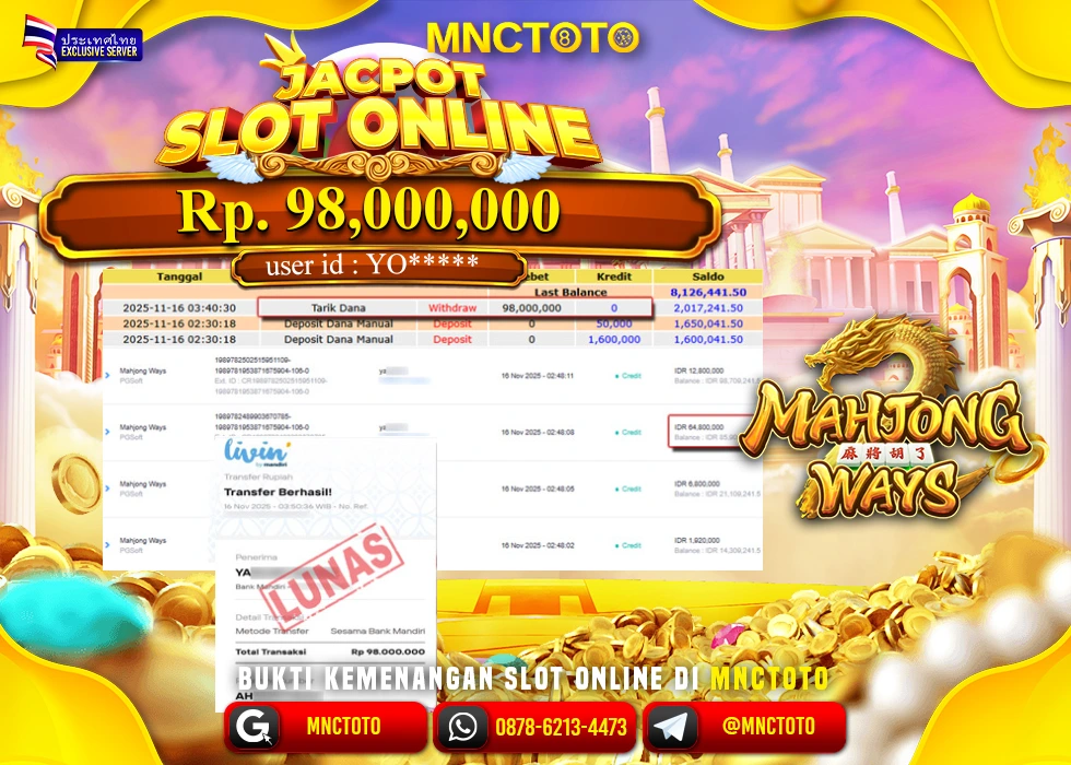 mnctoto-jackpot slot-mahjong-ways rp98000000- lunas-02-31-52-2025-11-16
